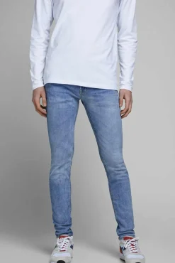 Jack & Jones Jeans Skinny Fit Azul Medio Clearance
