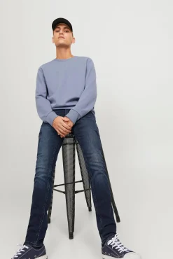 Jack & Jones Jeans Skinny Fit Rockero Azul Medio Hot