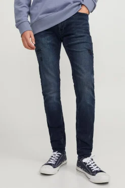 Jack & Jones Jeans Skinny Fit Rockero Azul Medio Hot