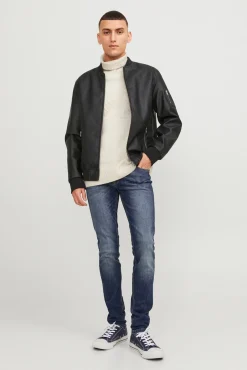 Jack & Jones Jeans Skinny Fit Rockero Azul Medio Discount
