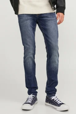 Jack & Jones Jeans Skinny Fit Rockero Azul Medio Discount