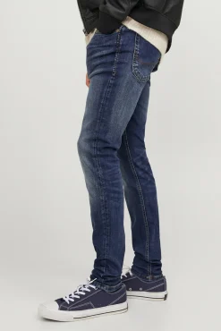 Jack & Jones Jeans Skinny Fit Rockero Azul Medio Discount