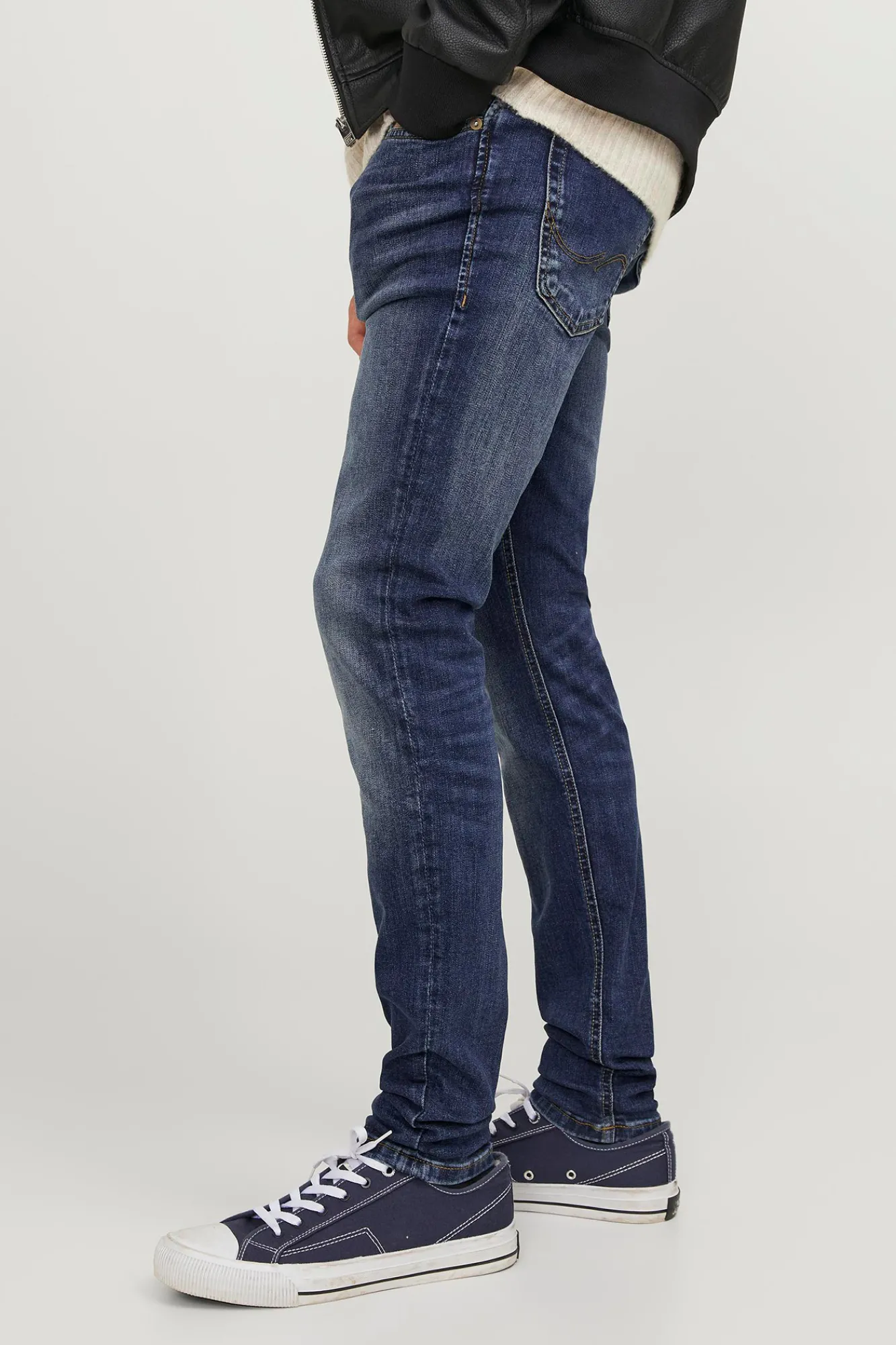 Jack & Jones Jeans Skinny Fit Rockero Azul Medio Outlet