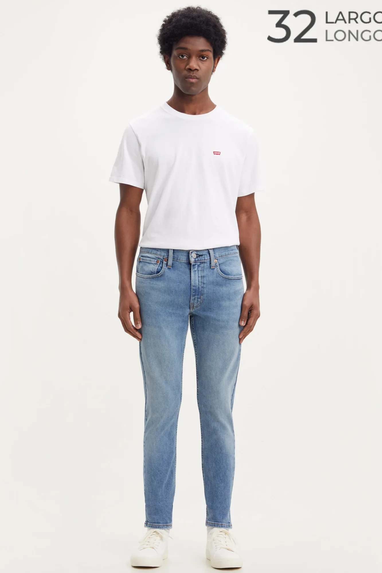 * Jeans Skinny Taper™ Azul Indigo Hot