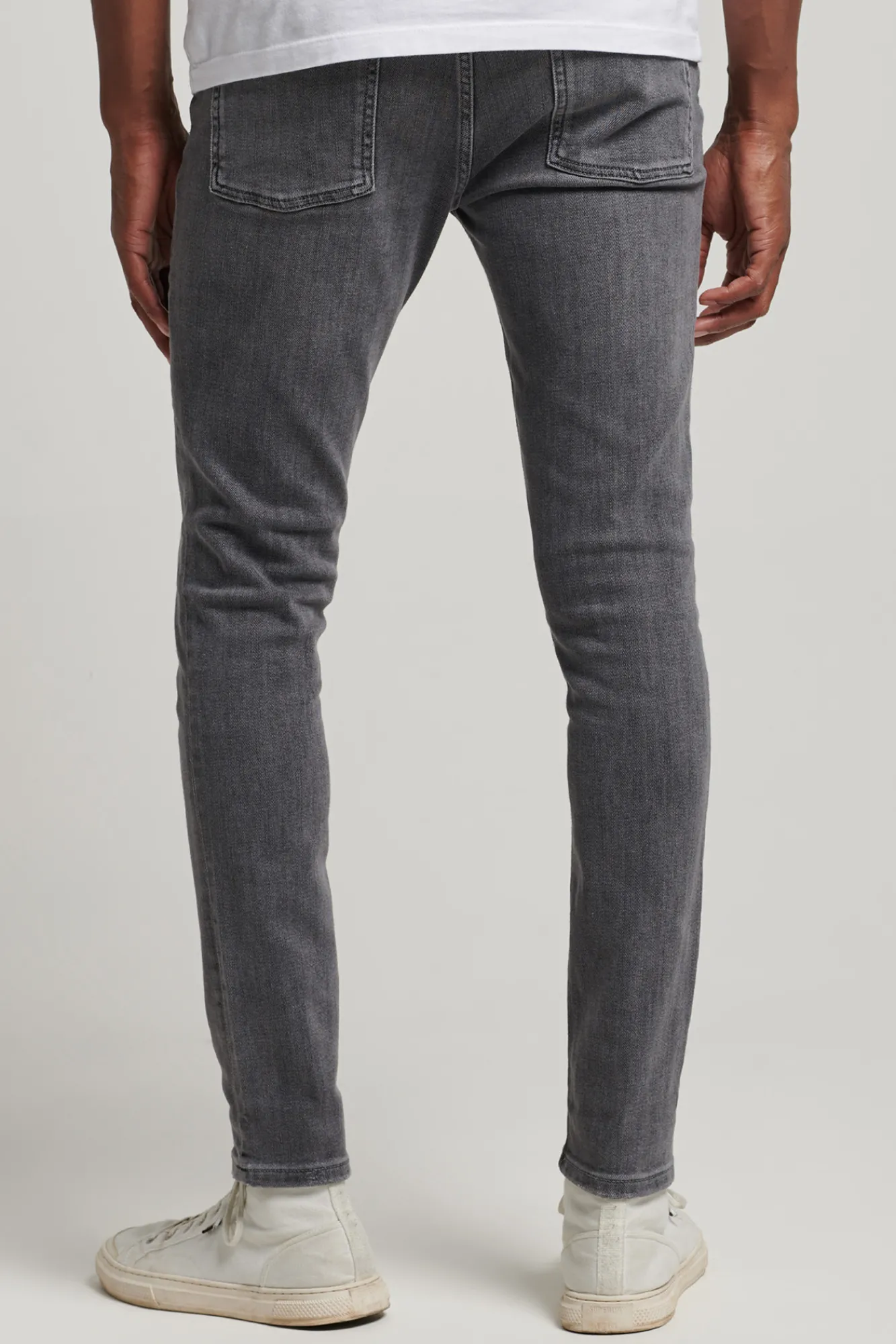 Superdry Jeans Skinny Vintage Gris Medio Best