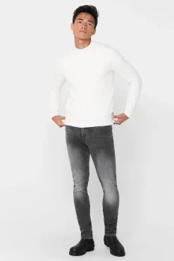 Only & Sons Jeans Slim Gris Medio Hot