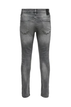 Only & Sons Jeans Slim Gris Medio Hot
