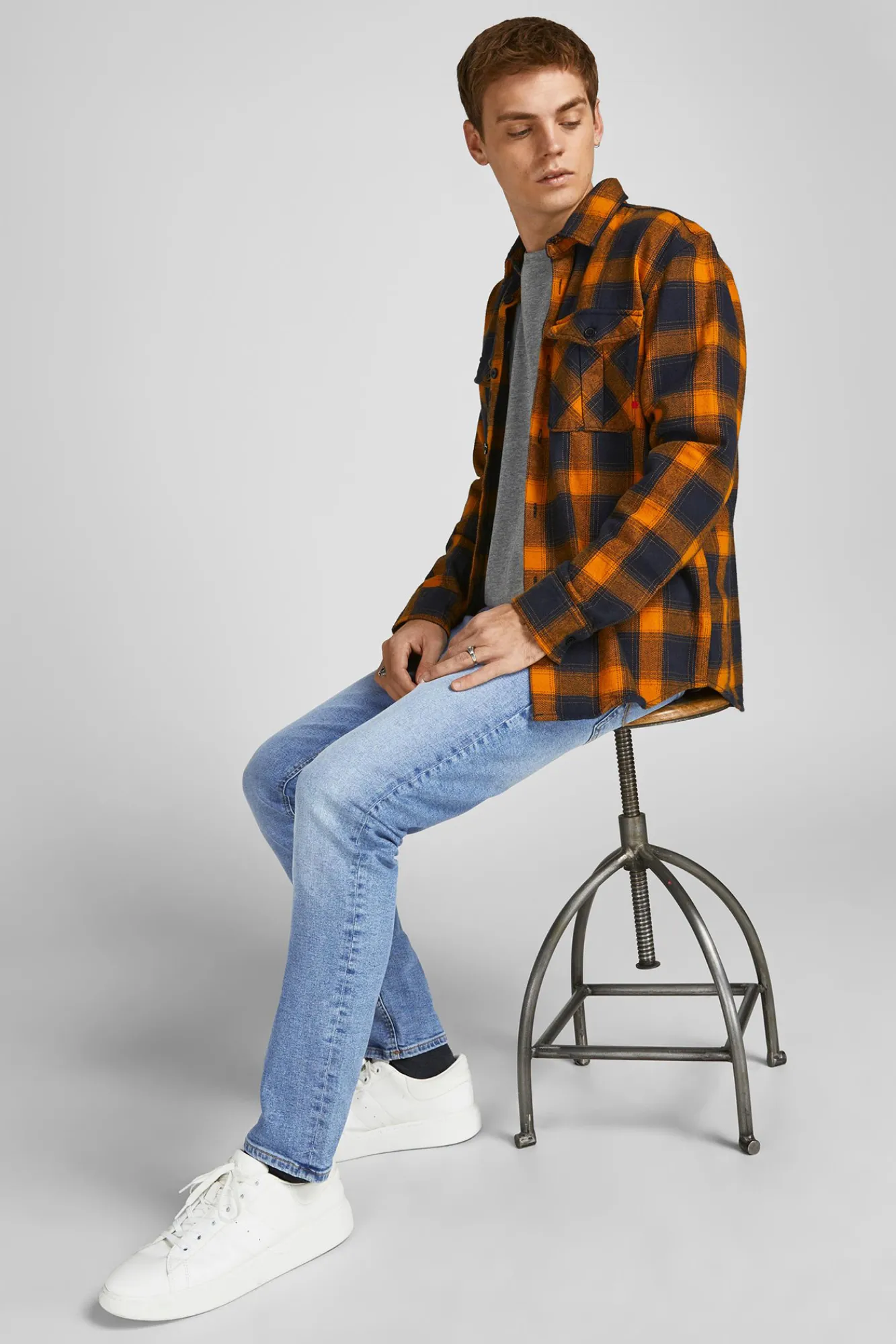 Jack & Jones Jeans Slim Fit Azul Medio Best