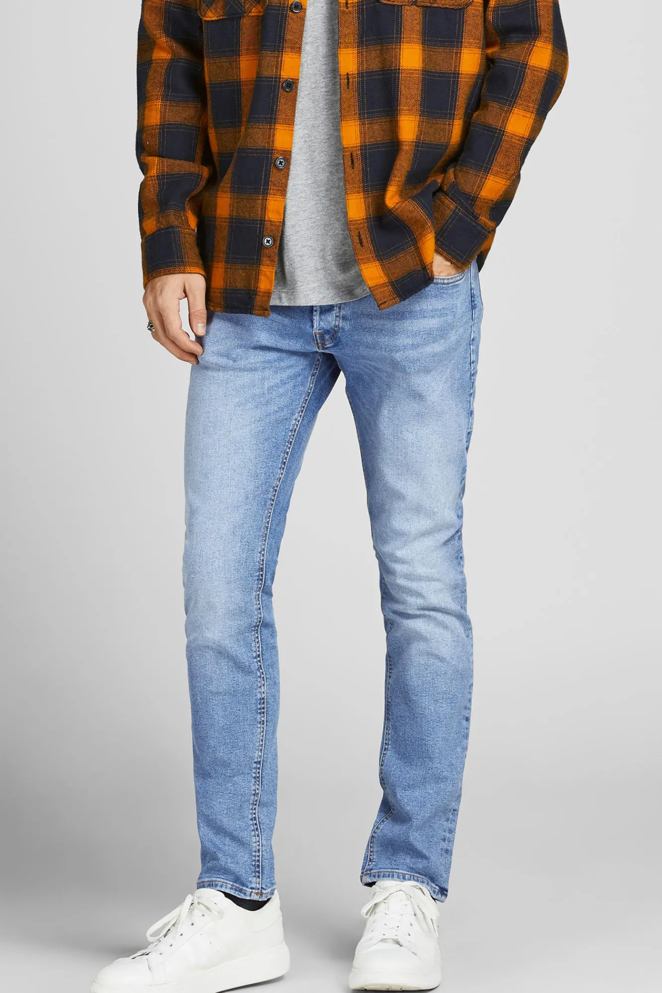 Jack & Jones Jeans Slim Fit Azul Medio Best