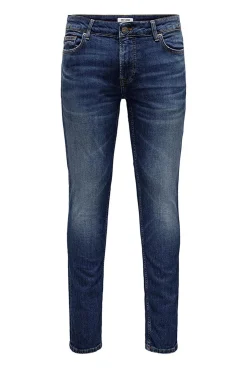 Only & Sons Jeans Slim Fit Azul Medio Discount