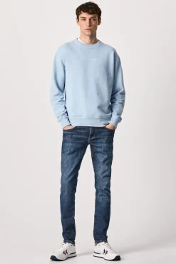 Pepe Jeans Jeans Slim Fit Azul Medio Hot