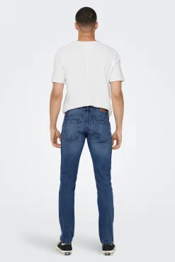 Only & Sons Jeans Slim Fit Azul Medio New