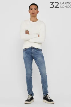 Only & Sons Jeans Slim Fit Azul Medio