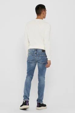 Only & Sons Jeans Slim Fit Azul Medio