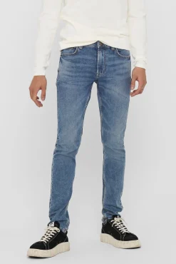 Only & Sons Jeans Slim Fit Azul Medio