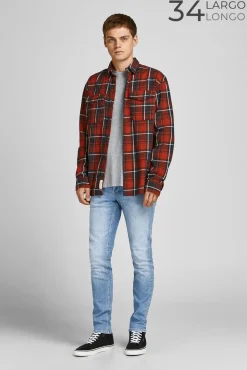 Jack & Jones Jeans Slim Fit Azul Medio Sale
