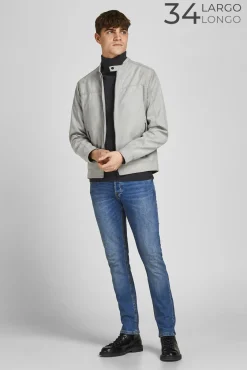 Jack & Jones Jeans Slim Fit Azul Medio Clearance
