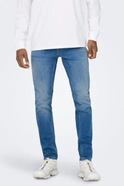 Only & Sons Jeans Slim Fit Azul Claro Discount