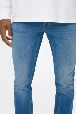 Only & Sons Jeans Slim Fit Azul Claro Discount