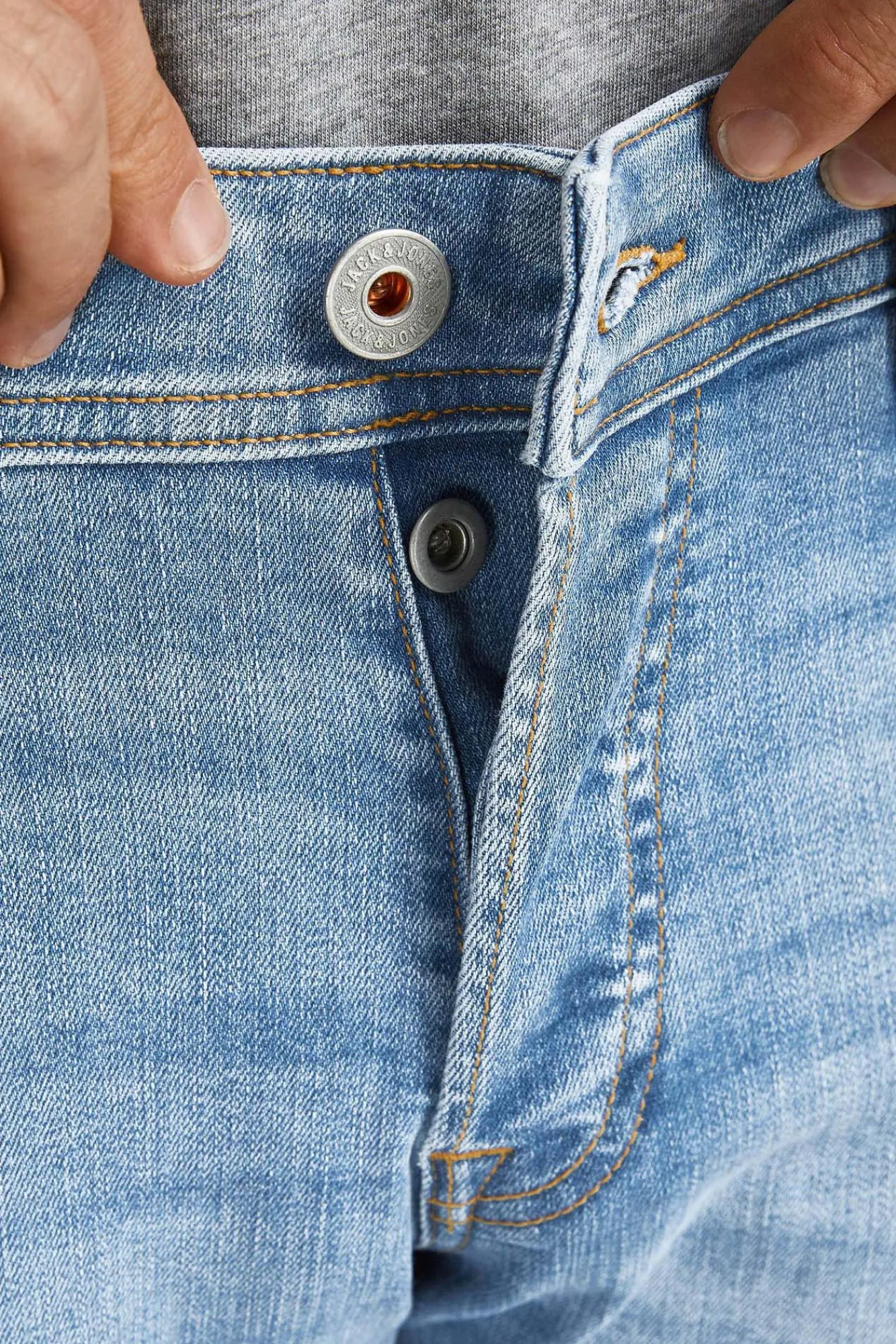 Jack & Jones Jeans Slim Fit Azul Medio Online