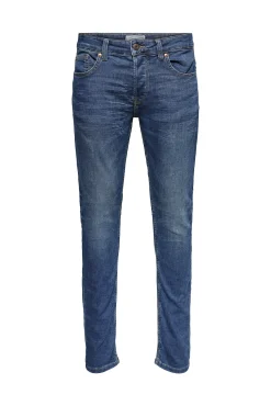 Only & Sons Jeans Slim Fit Azul Azul Medio New