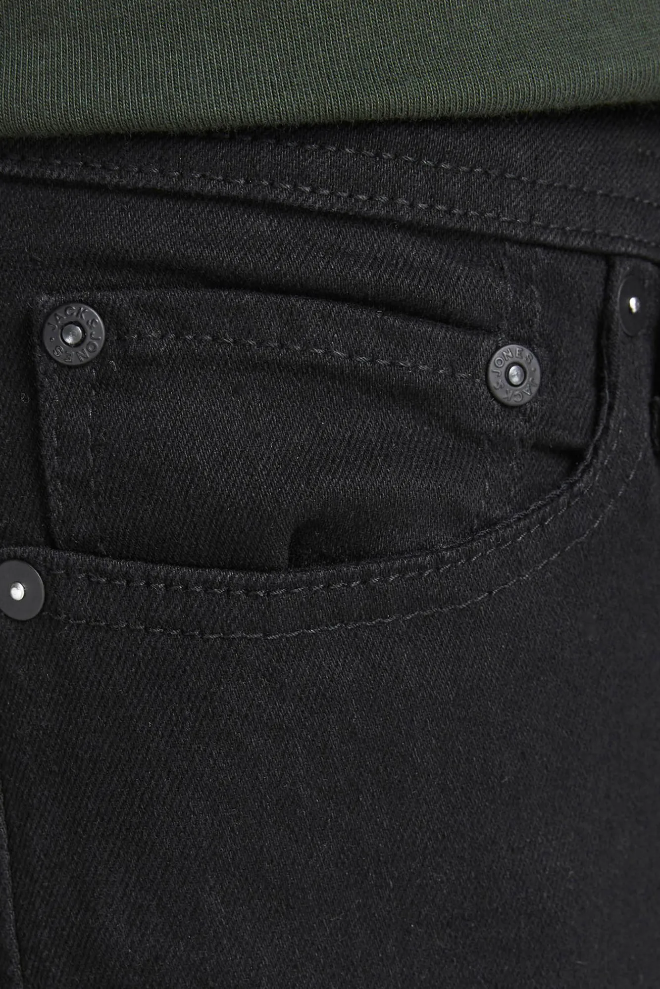 Jack & Jones Jeans Slim Fit Glenn Negro