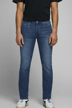 Jack & Jones Jeans Slim Fit Tapered Azul Medio Outlet
