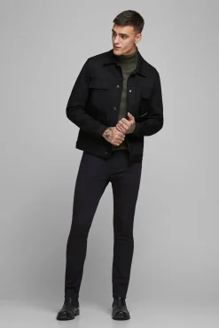 Jack & Jones Jeans Slim Fit Tapered Negro Sale