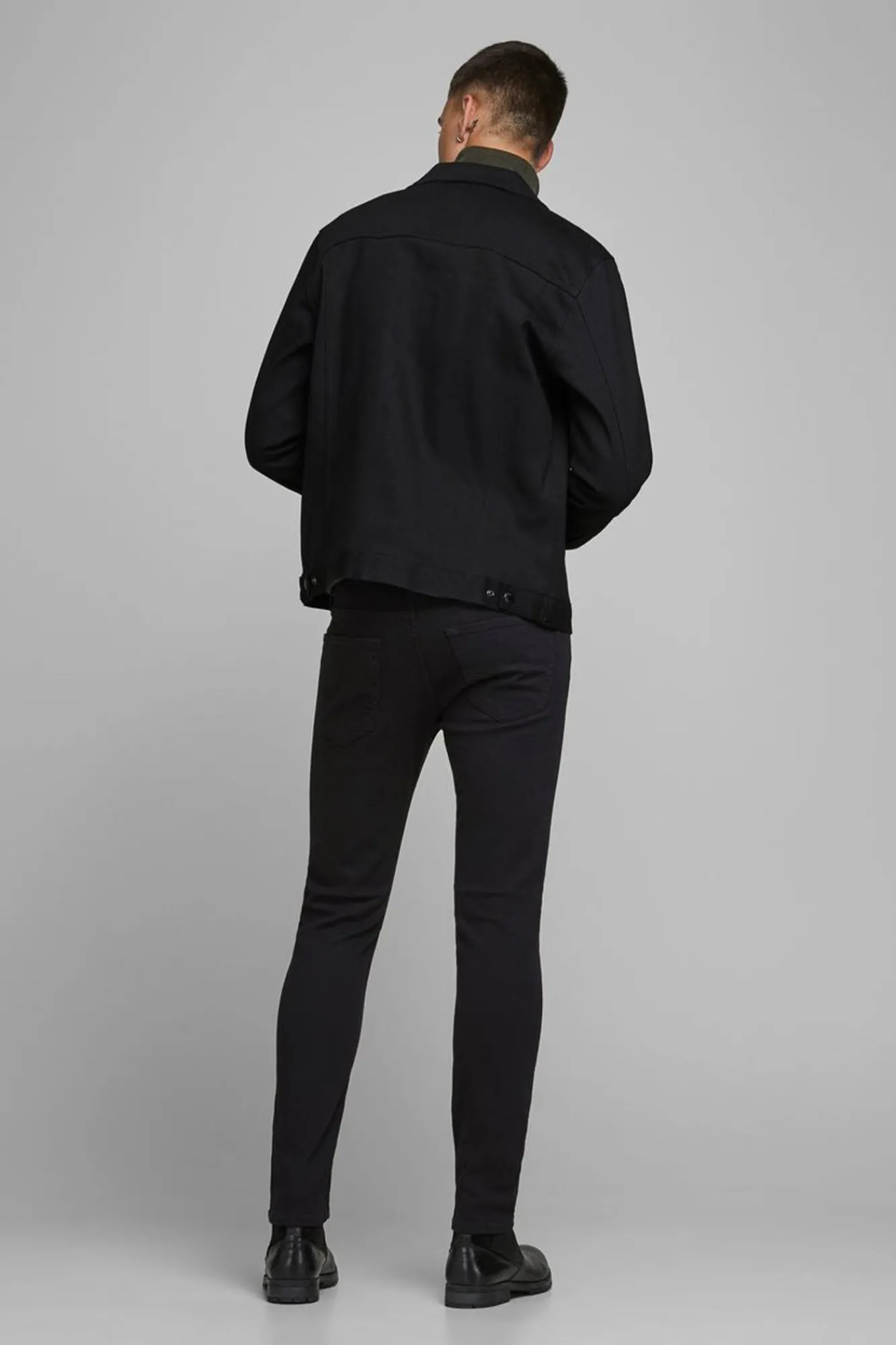 Jack & Jones Jeans Slim Fit Tapered Negro Sale