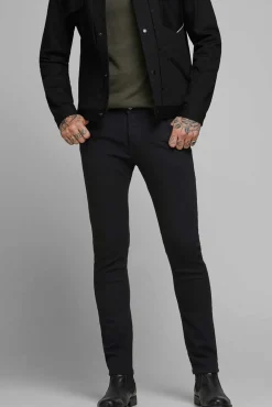 Jack & Jones Jeans Slim Fit Tapered Negro Sale