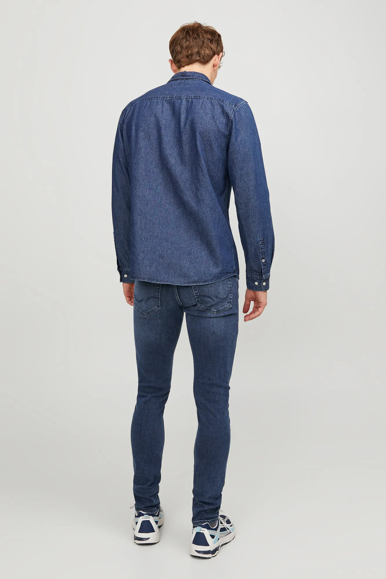 Jack & Jones Jeans Slim Fit Tapered Azul Medio