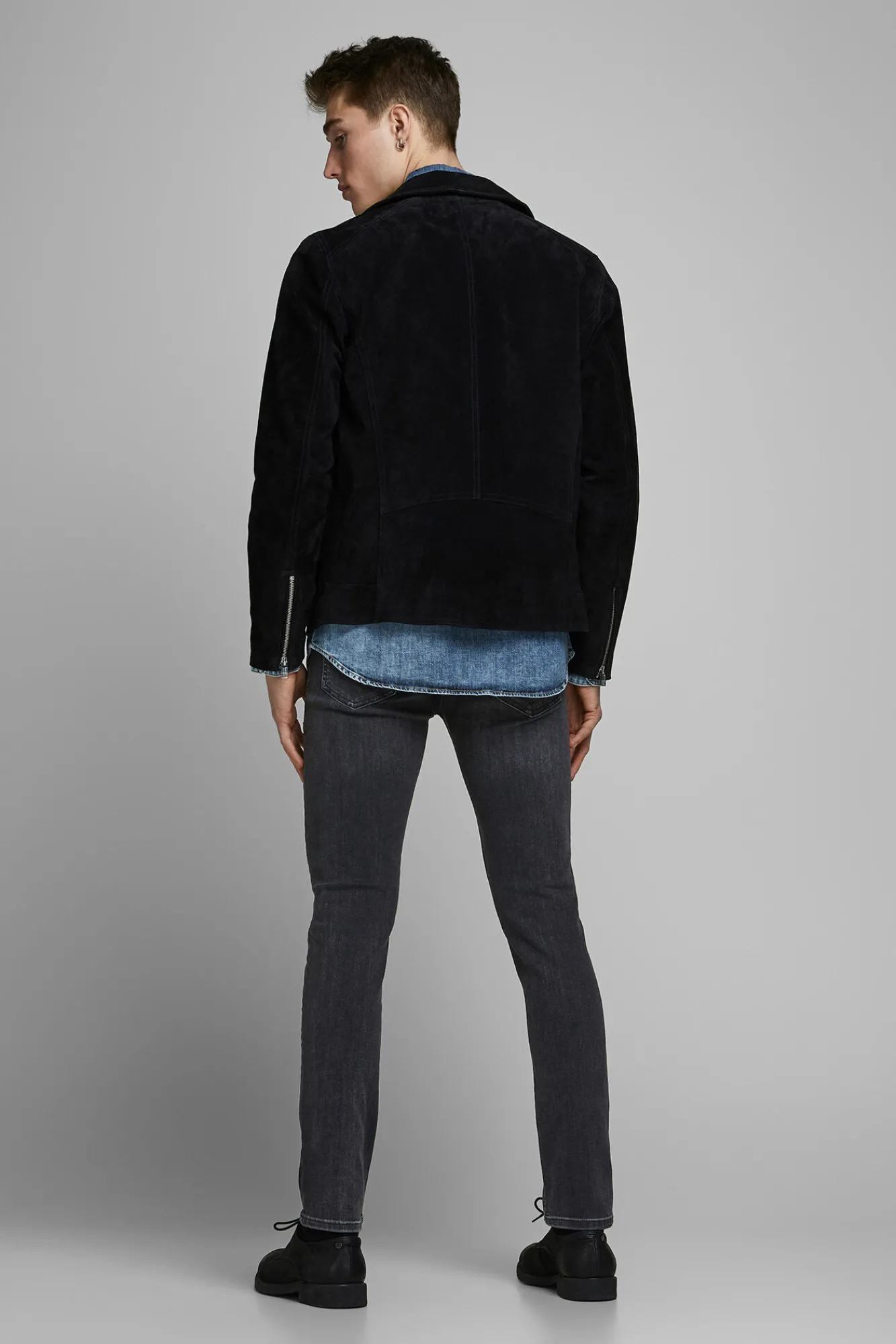 Jack & Jones Jeans Slim Fit Tapered Negro Best