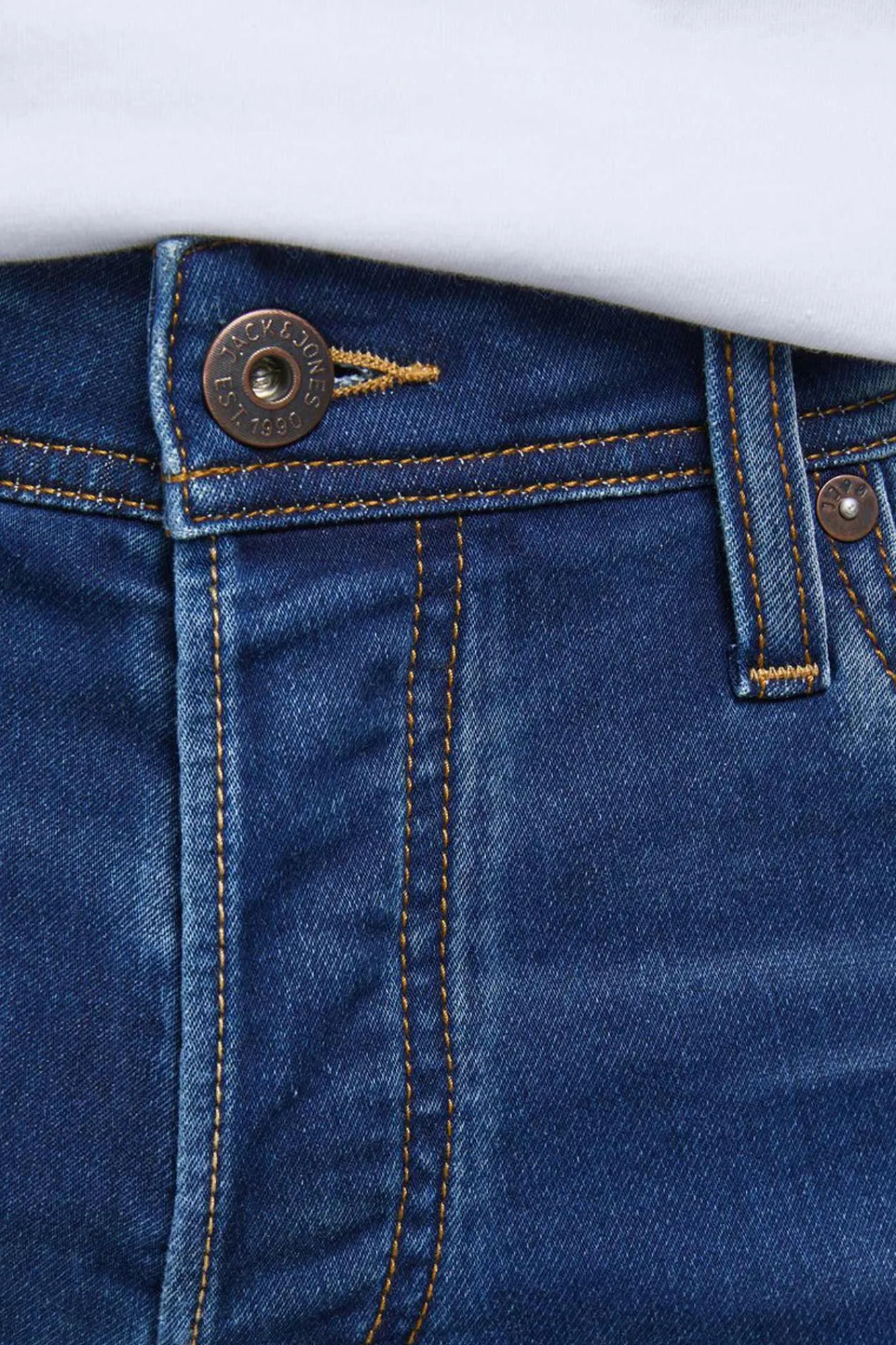 Jack & Jones Jeans Slim Fit Tapered Azul Medio Best