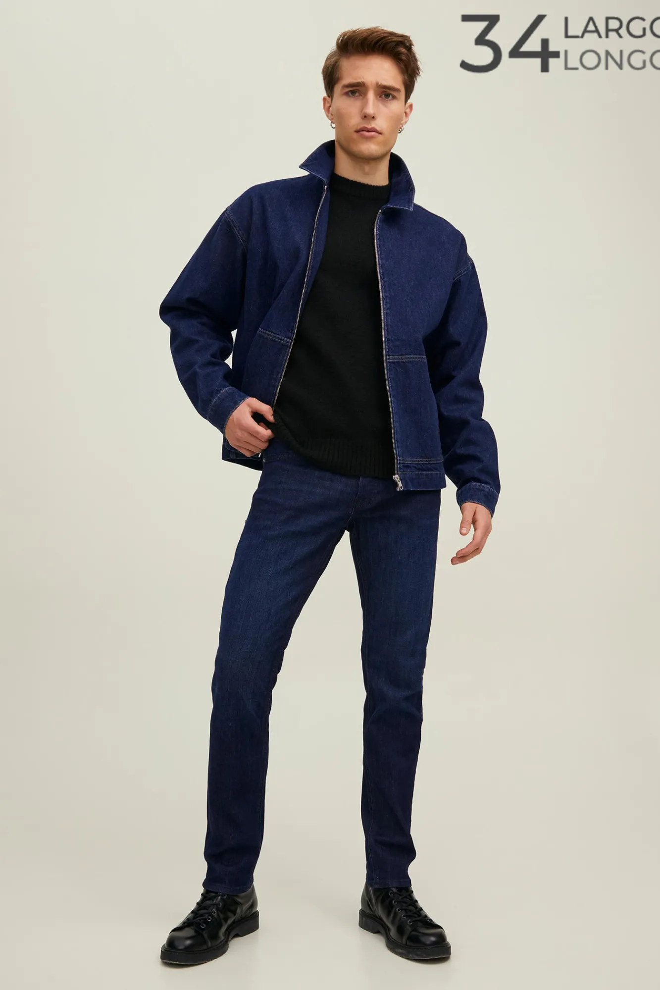 Jack & Jones Jeans Slim Glenn Azul Medio New