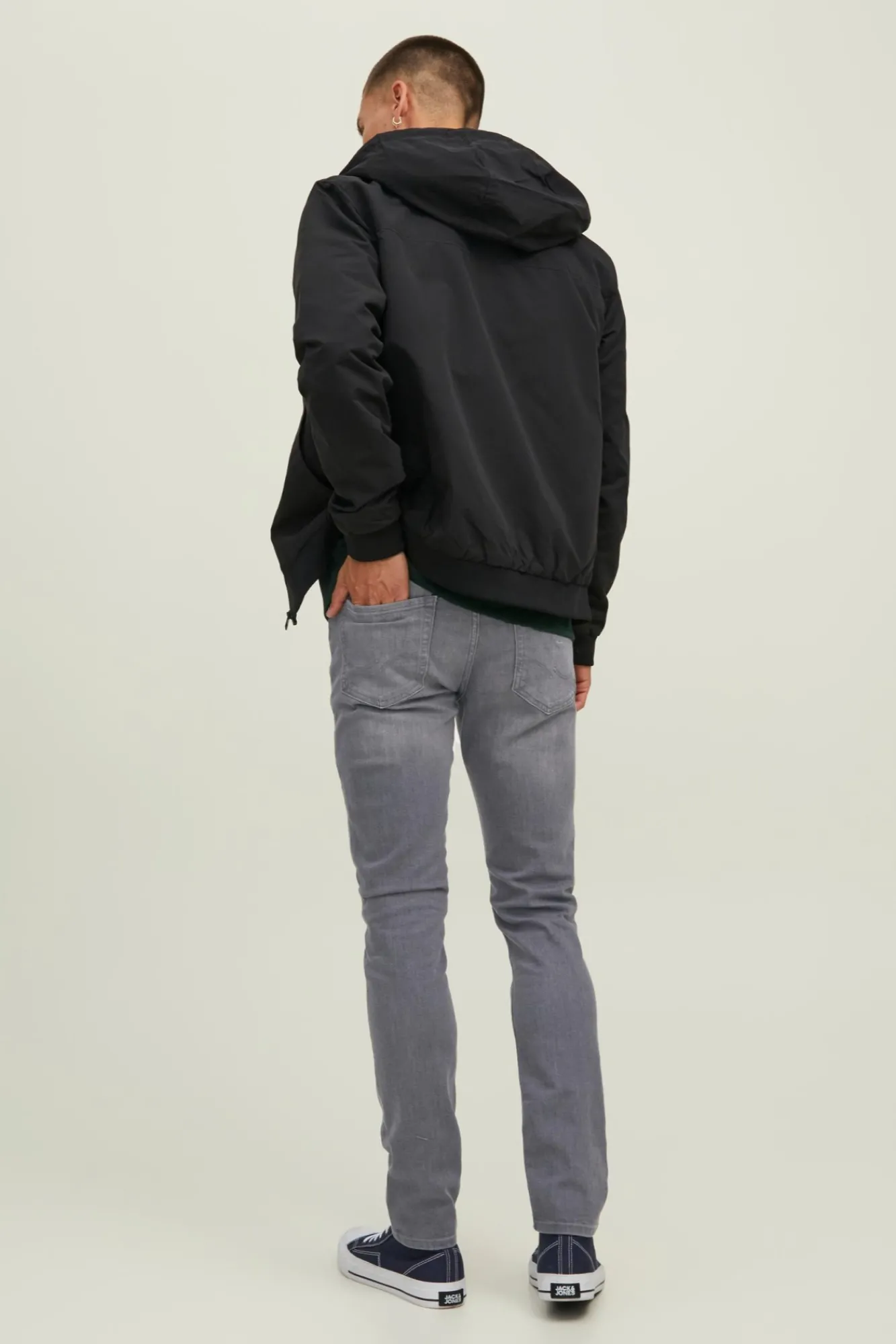 Jack & Jones Jeans Slim Glenn Gris Gris Medio Outlet