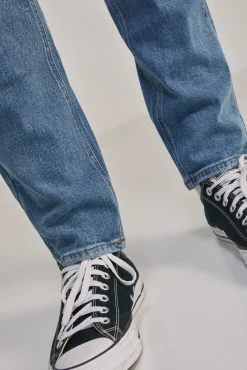 * Jeans Slim Lavado Medio Azul Medio Clearance
