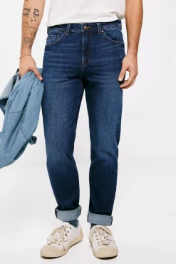 * Jeans Slim Lavado Medio Oscuro Azul Medio Discount