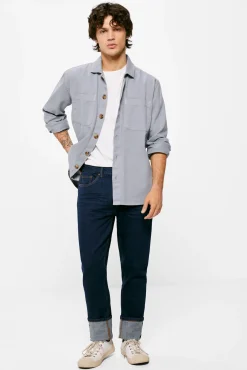 * Jeans Slim Ligero Lavado Navy Discount