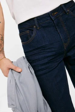 * Jeans Slim Ligero Lavado Navy Discount