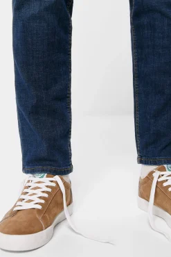 * Jeans Slim Ultra Ligero Lavado Medio Oscruo Azul Medio