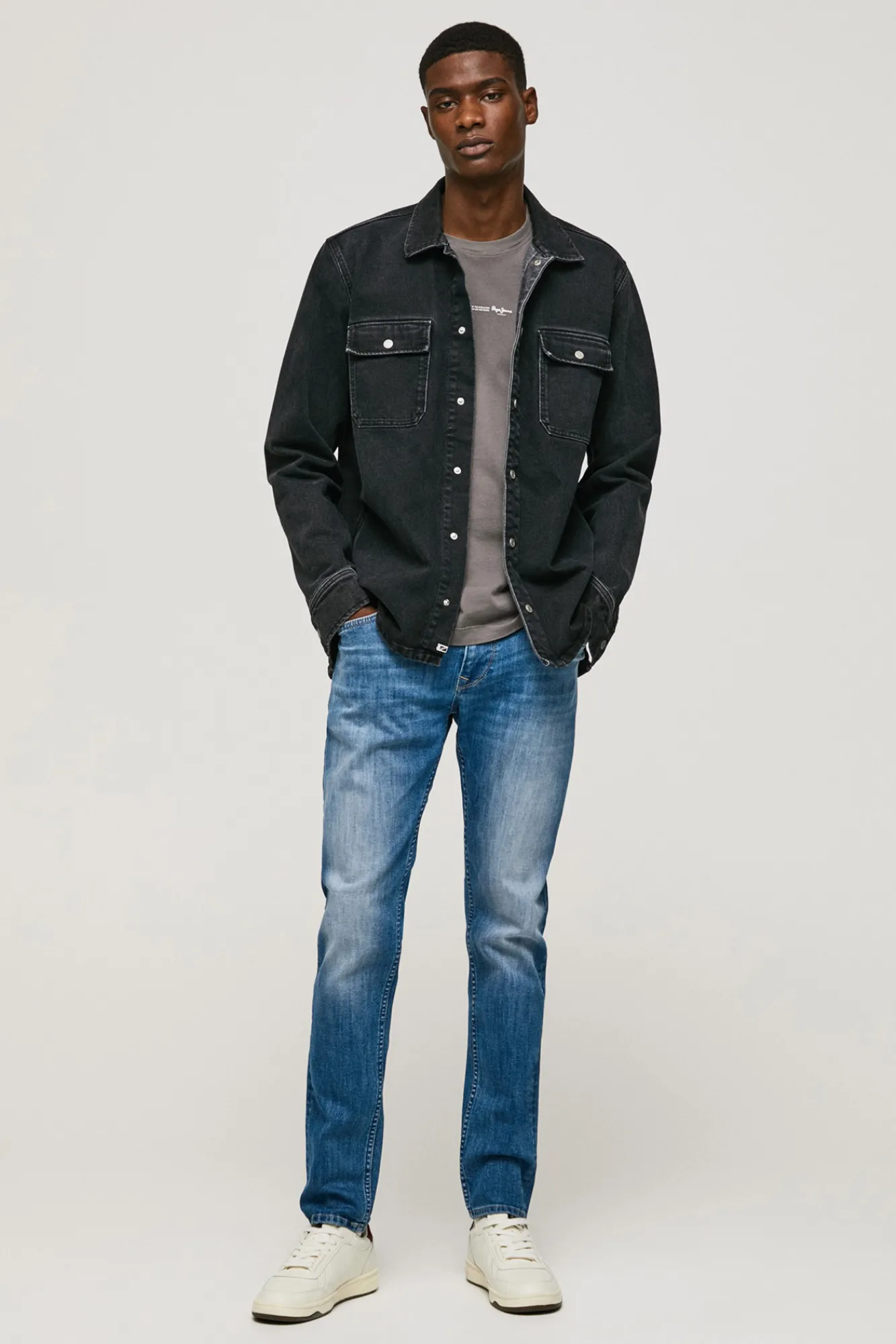 Pepe Jeans Jeans Stanley Regular Fit Azul Medio Online