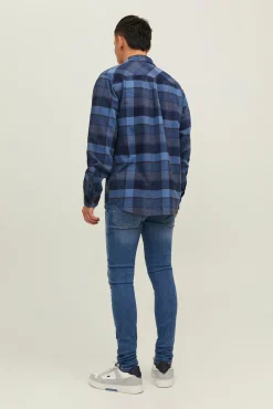 Jack & Jones Jeans Super Skinny Fit Azul Medio Sale