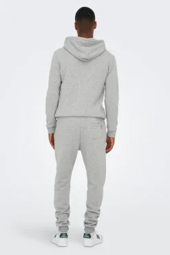 Only & Sons Jogger Con Cordones Gris Claro Hot