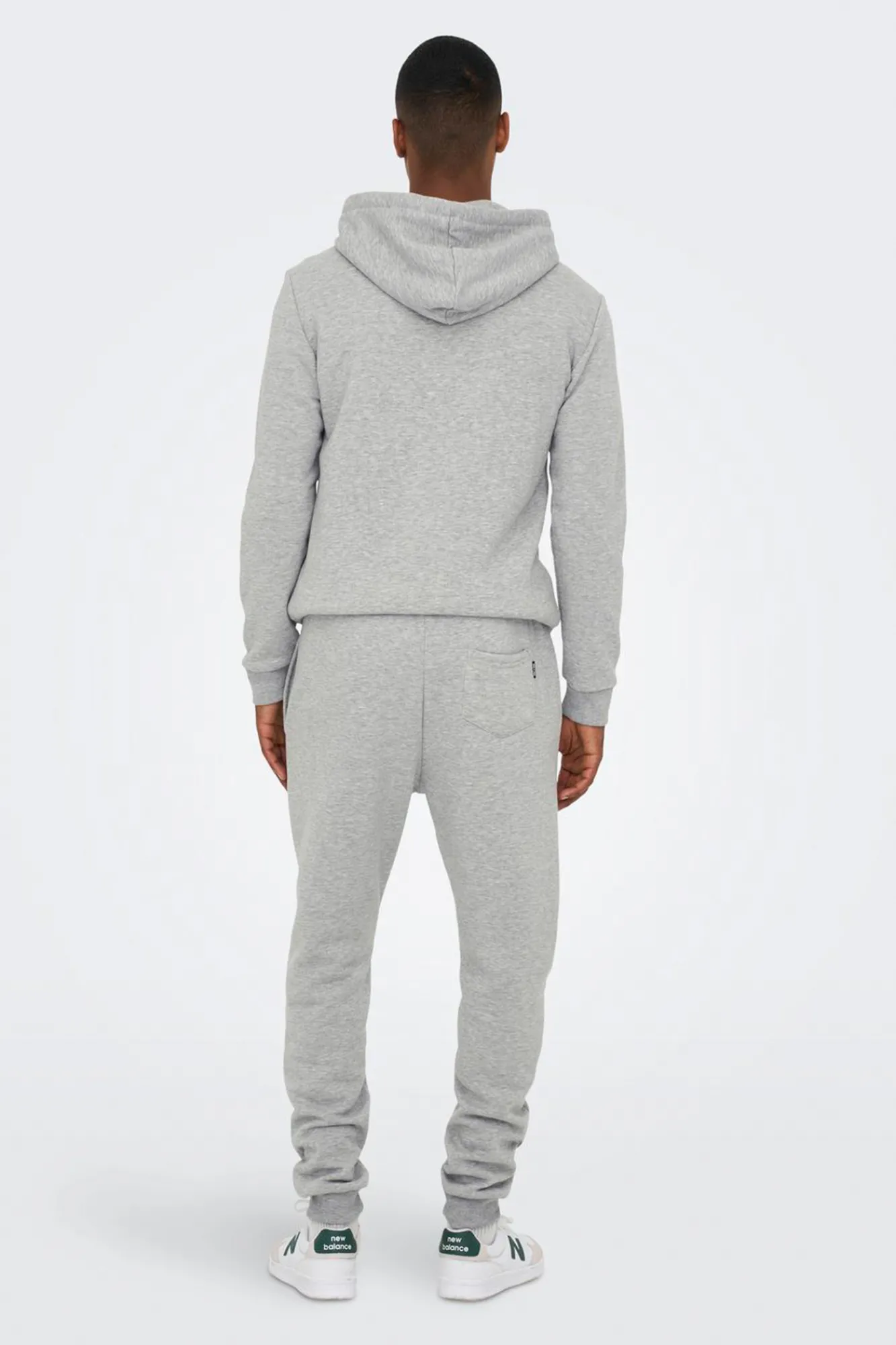 Only & Sons Jogger Con Cordones Gris Claro Hot