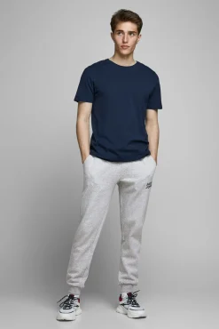 Jack & Jones Jogger De Algodon Gris Medio Outlet