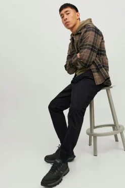 Jack & Jones Jogger De Algodon Negro Best