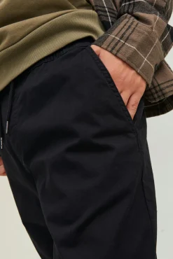 Jack & Jones Jogger De Algodon Negro Best