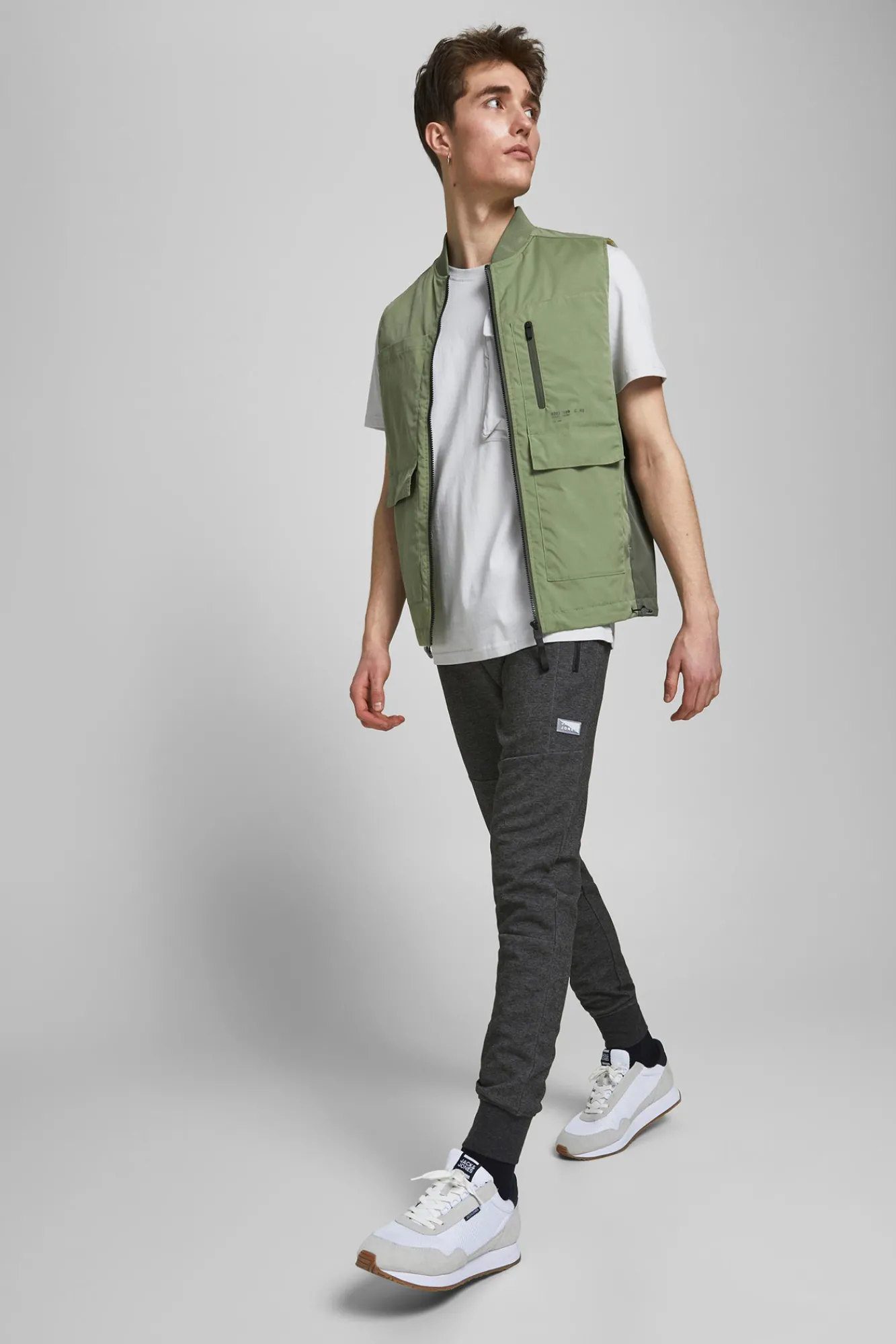 Jack & Jones Jogger Fit Slim Gris Online