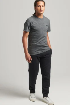 Superdry Joggers Con Logotipo Vintage Logo Bordado Negro Best