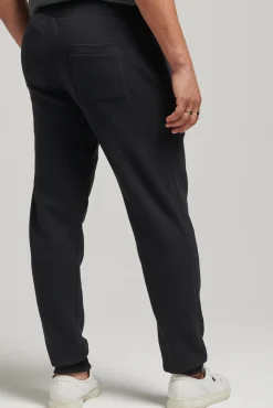 Superdry Joggers Con Logotipo Vintage Logo Bordado Negro Best